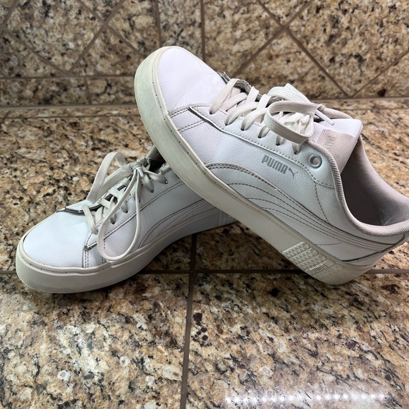 Puma Leather Sneakers - Picture 1 of 3